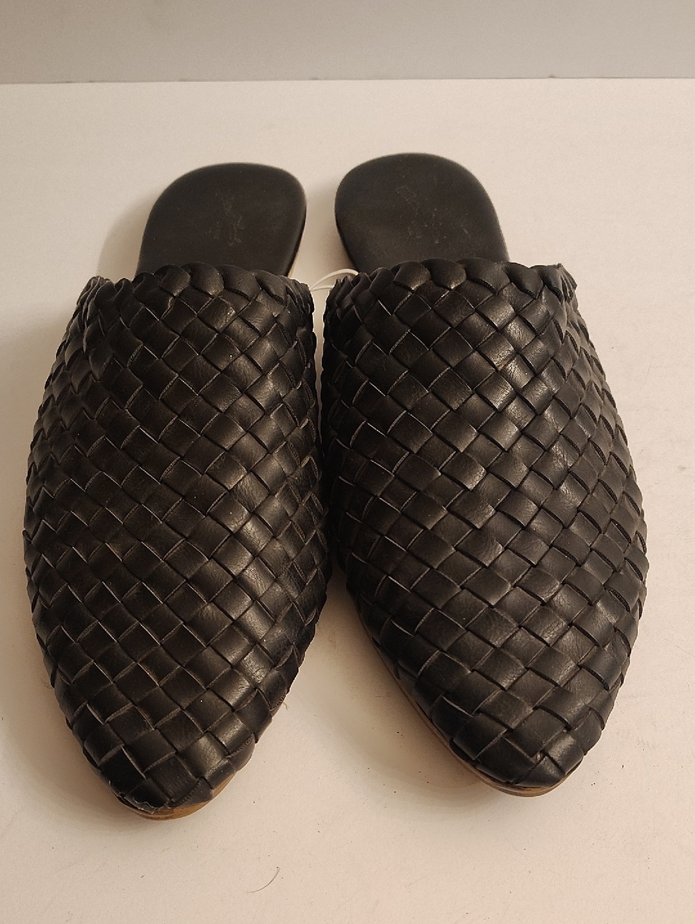 Universal Thread Women's Size 12 Black Woven Slip-On Mules  GY